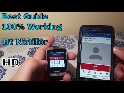 How to set up any android smart watch with your smartphone 100% works