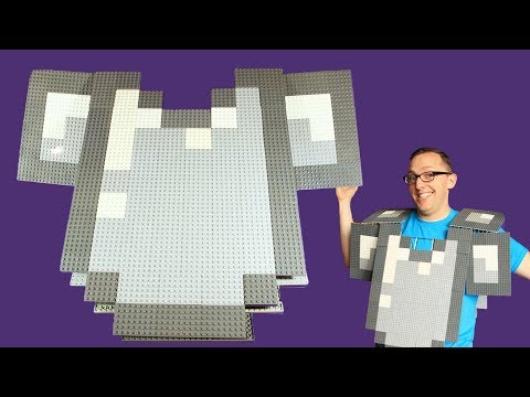 How to Build LEGO Minecraft Armor | Wearable LEGO + Flexo