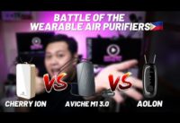 CHERRY ION VS AVICHE M1 3.0 VS AOLON WEARABLE / PORTABLE AIR PURIFIER REVIEW PHILIPPINES