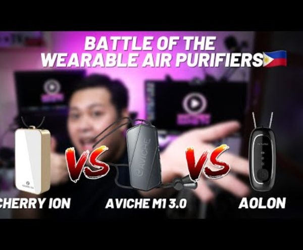 CHERRY ION VS AVICHE M1 3.0 VS AOLON WEARABLE / PORTABLE AIR PURIFIER REVIEW PHILIPPINES