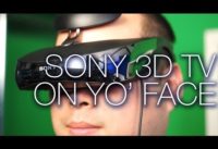 Sony Wearable Personal 3D TV Headset Unboxing and Review – Unpacked