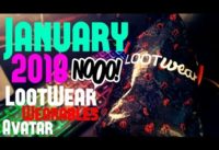 2018 January Loot Wear Wearable Unboxing Review [ Avatar ] Nickelodeon