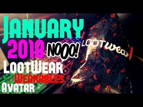 2018 January Loot Wear Wearable Unboxing Review [ Avatar ] Nickelodeon