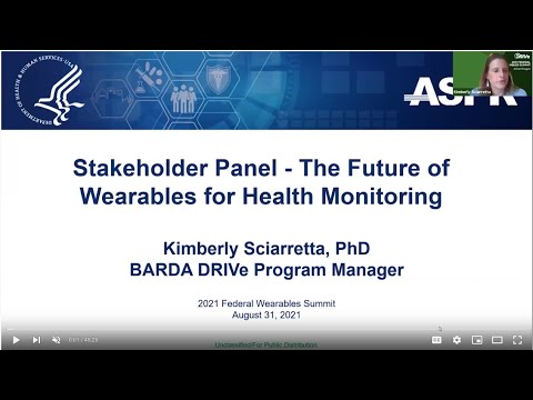 The Future of Wearables for Health Monitoring | 2021 Federal Wearables Summit