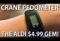 REVIEW:  Crane Pedometer from Aldi's $4.99 – Cheap and Fantastic!